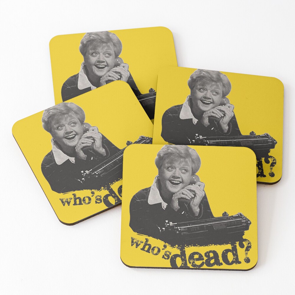 Murder She Wrote - Fletcher Coasters (Set of 4)