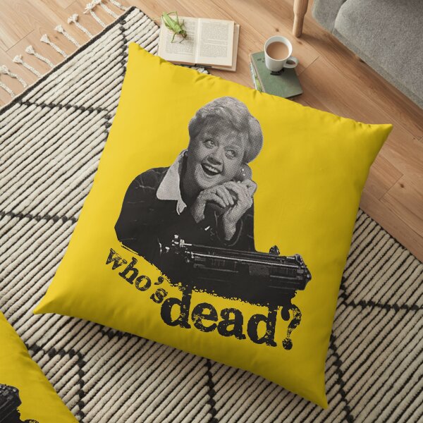 Murder She Wrote - Fletcher Floor Pillow
