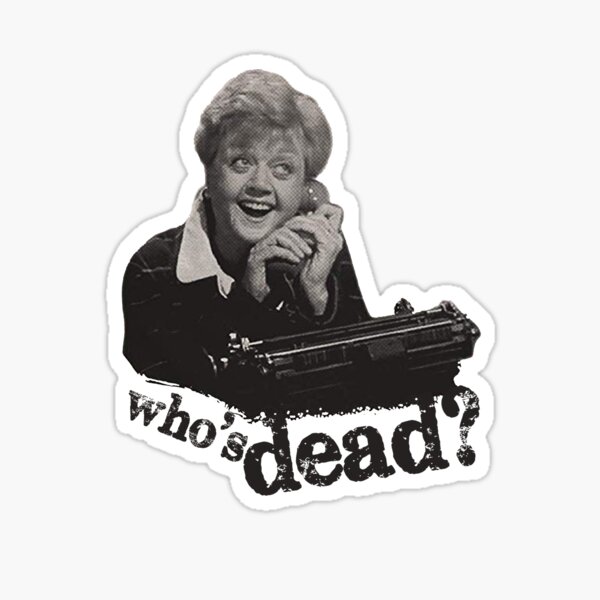 Murder She Wrote Stickers Redbubble