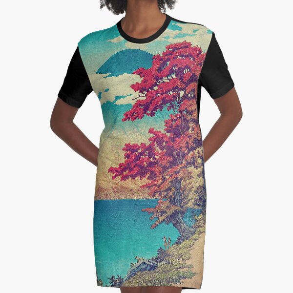 The New Year in Hisseii Graphic T-Shirt Dress