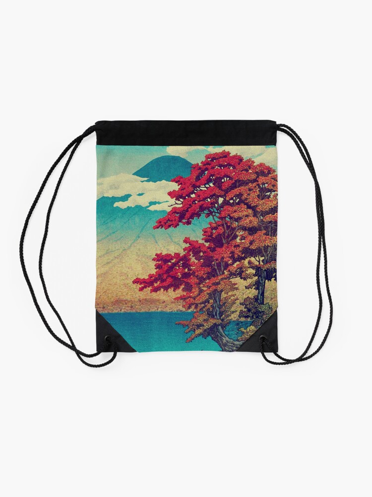 Alternate view of The New Year in Hisseii Drawstring Bag