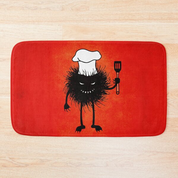 Item preview, Evil Chef Character Kinda Goth Funny Cooking Art designed and sold by Boriana Giormova.