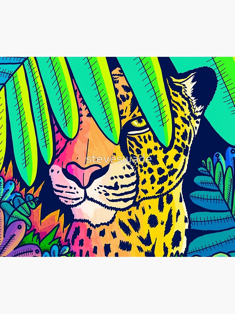 Jungle leopard by steveswade