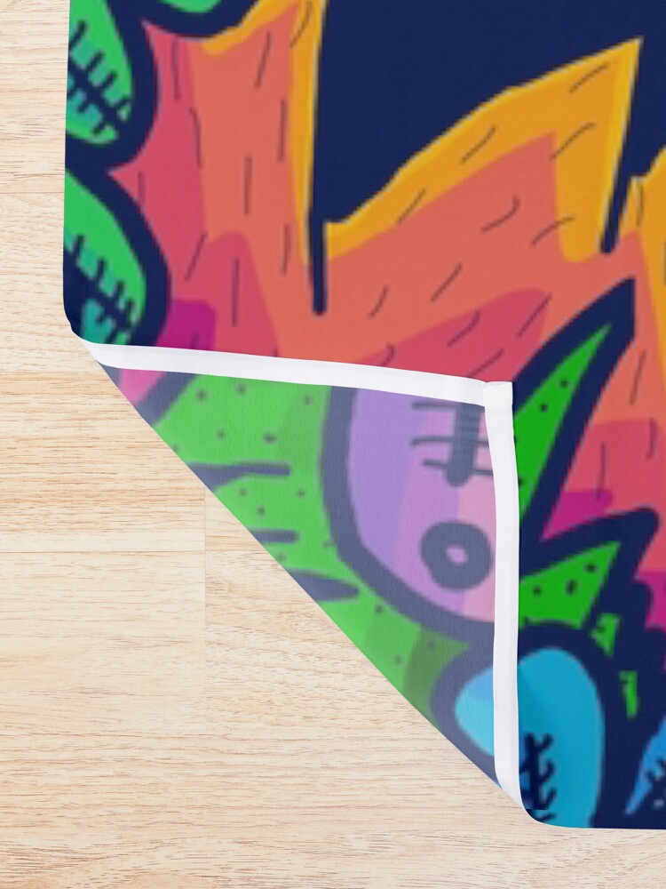 Alternate view of Jungle leopard Shower Curtain