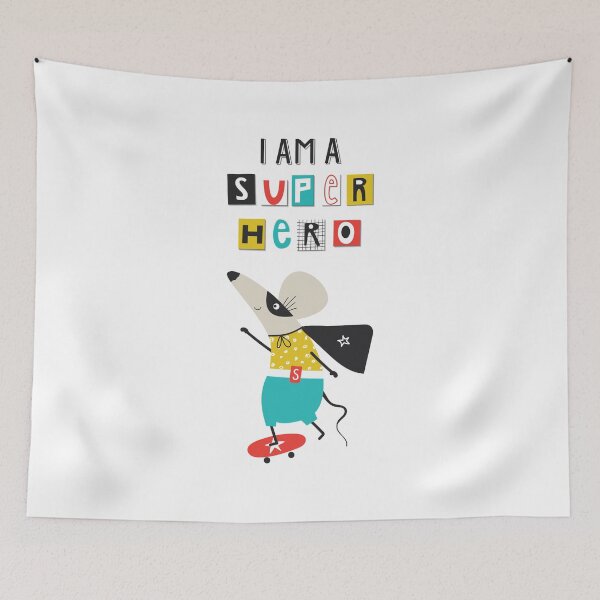 Item preview, I am a SUPERHERO - Mouse designed and sold by All-Streets.