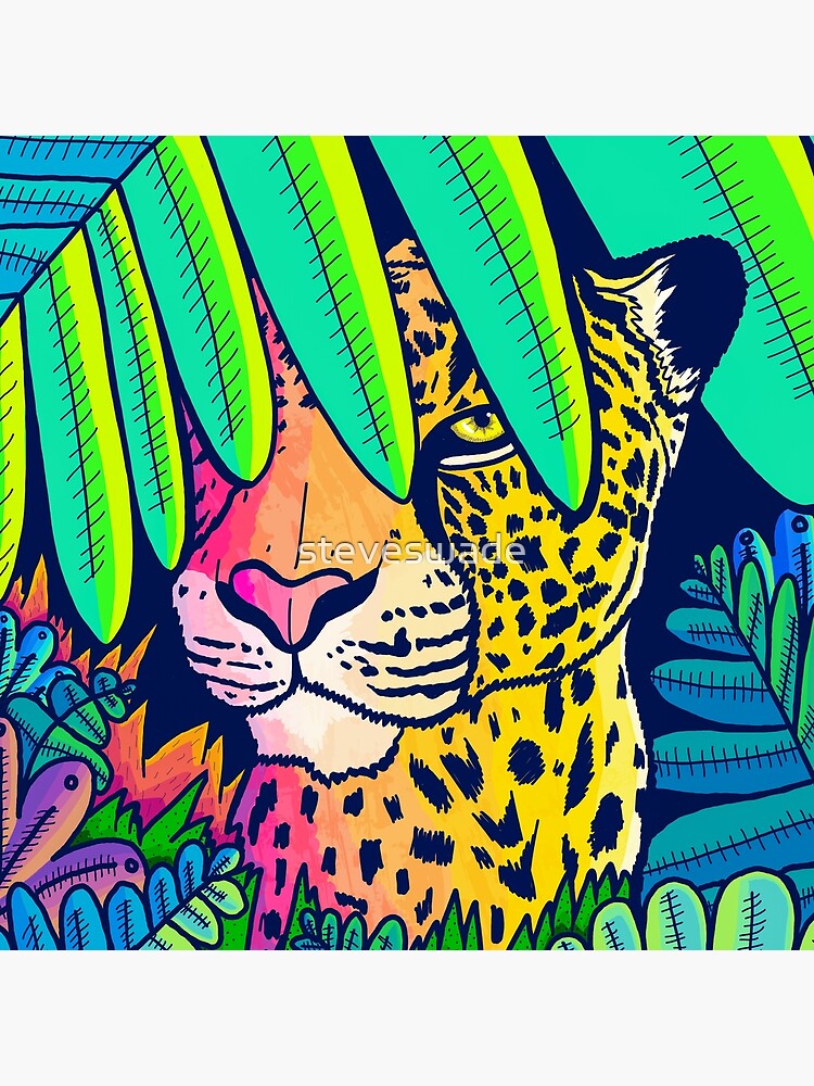 Jungle leopard by steveswade