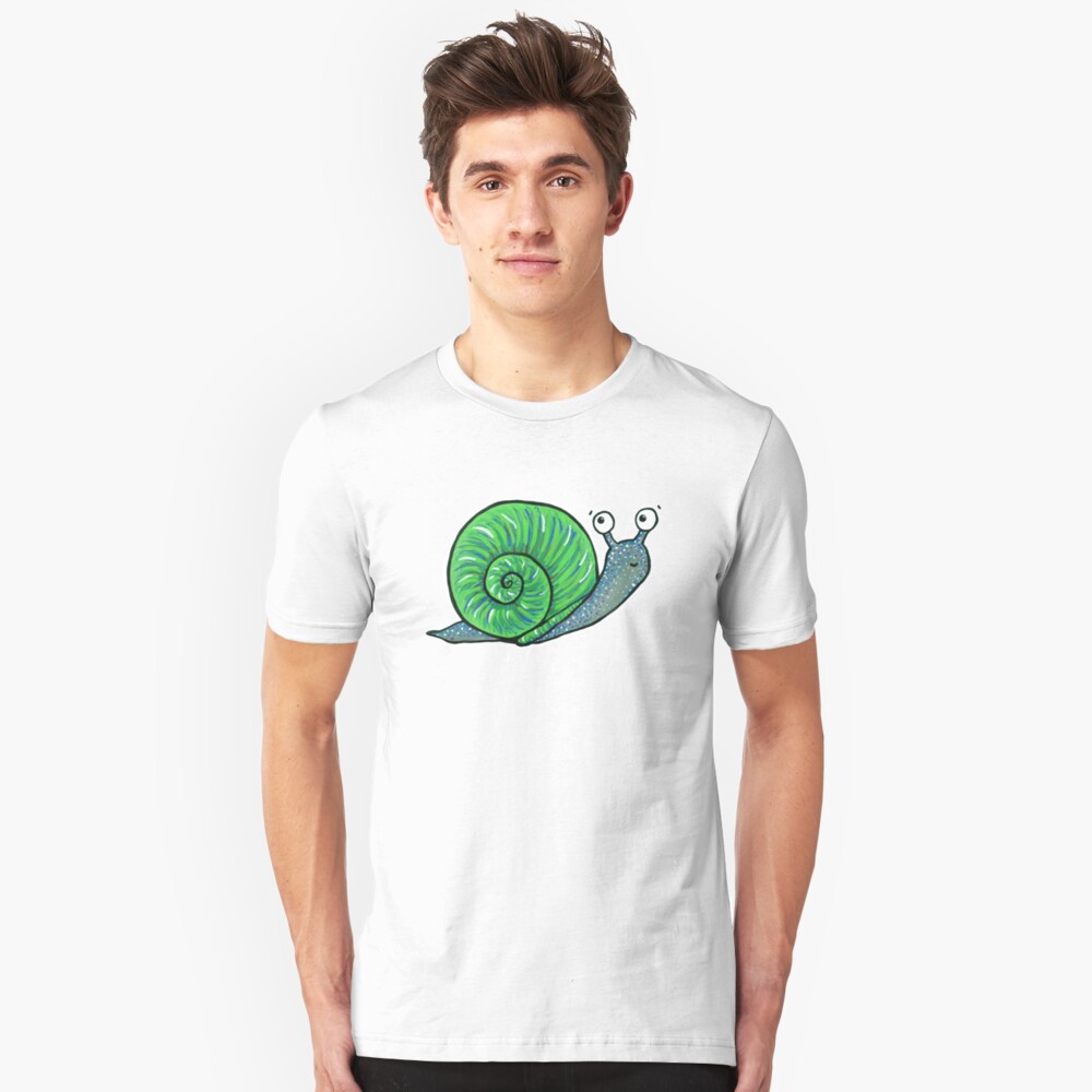 Sammy the Snail Slim Fit T-Shirt