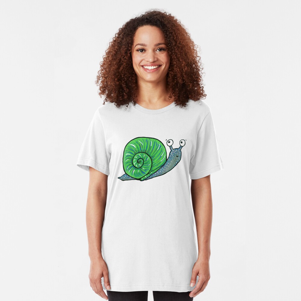 Sammy the Snail Slim Fit T-Shirt