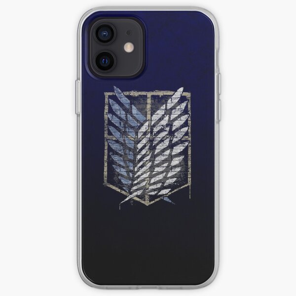 AOT Scout Emblem Graffiti iPhone Soft Case