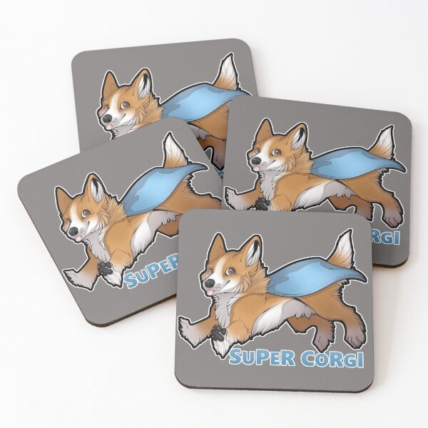 Item preview, Super Corgi designed and sold by CreatureCreations.