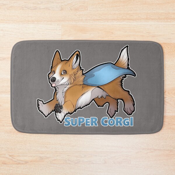 Item preview, Super Corgi designed and sold by CreatureCreations.