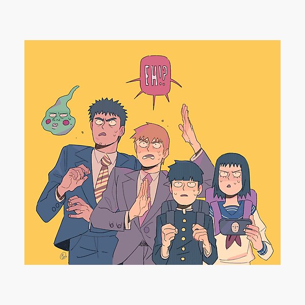 Mob Psycho Squad Photographic Print