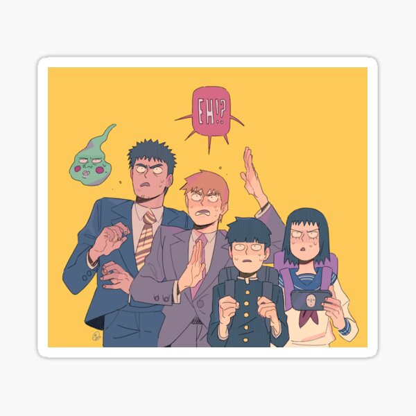 Mob Psycho Squad Sticker