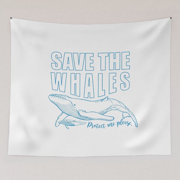 Item preview, Save the Whales designed and sold by tinydog.