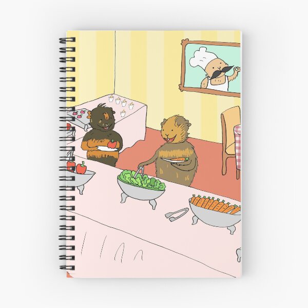 Item preview, Scooter and Bartleby at Buffet designed and sold by mondesign26.