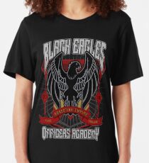 Black Eagles Crest Slim Fit T-Shirt