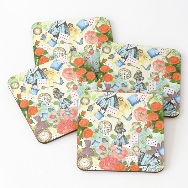 Item preview, Alice In Wonderland Vivid Collage designed and sold by maryedenoa.