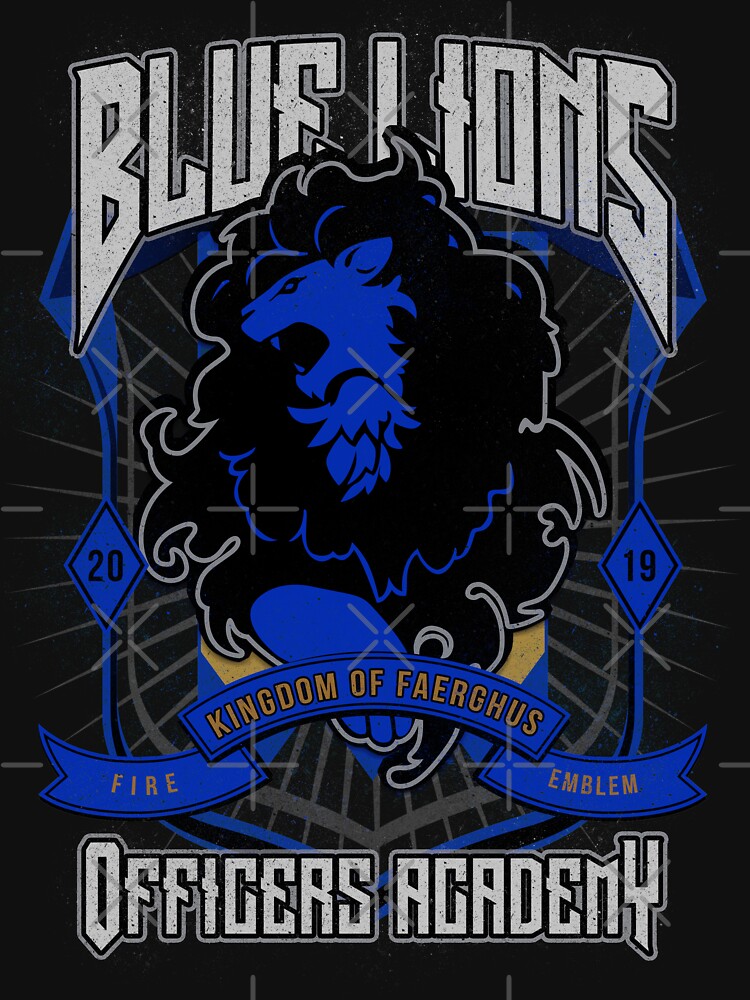 Blue Lions Crest by ursulalopez