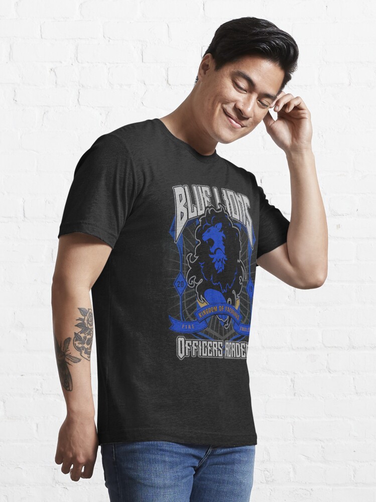 Alternate view of Blue Lions Crest Essential T-Shirt