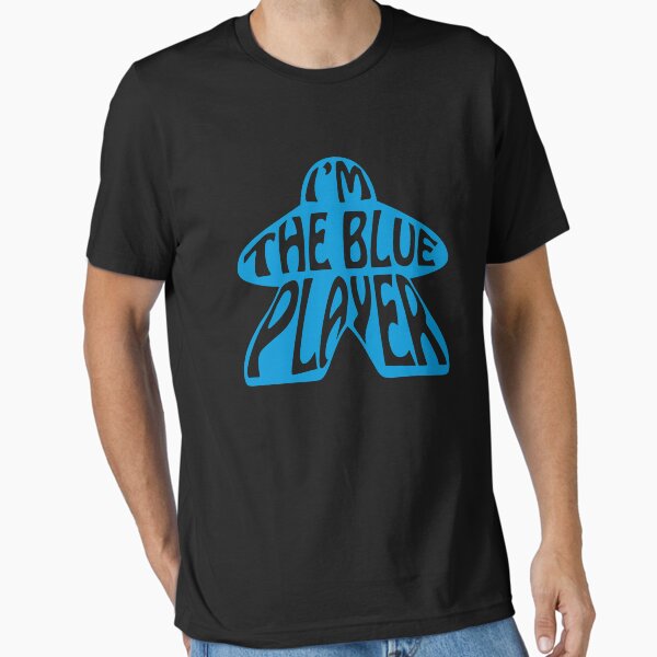 Item preview, I'm the Blue Player Meeple Board Game Design designed and sold by shadowisper.