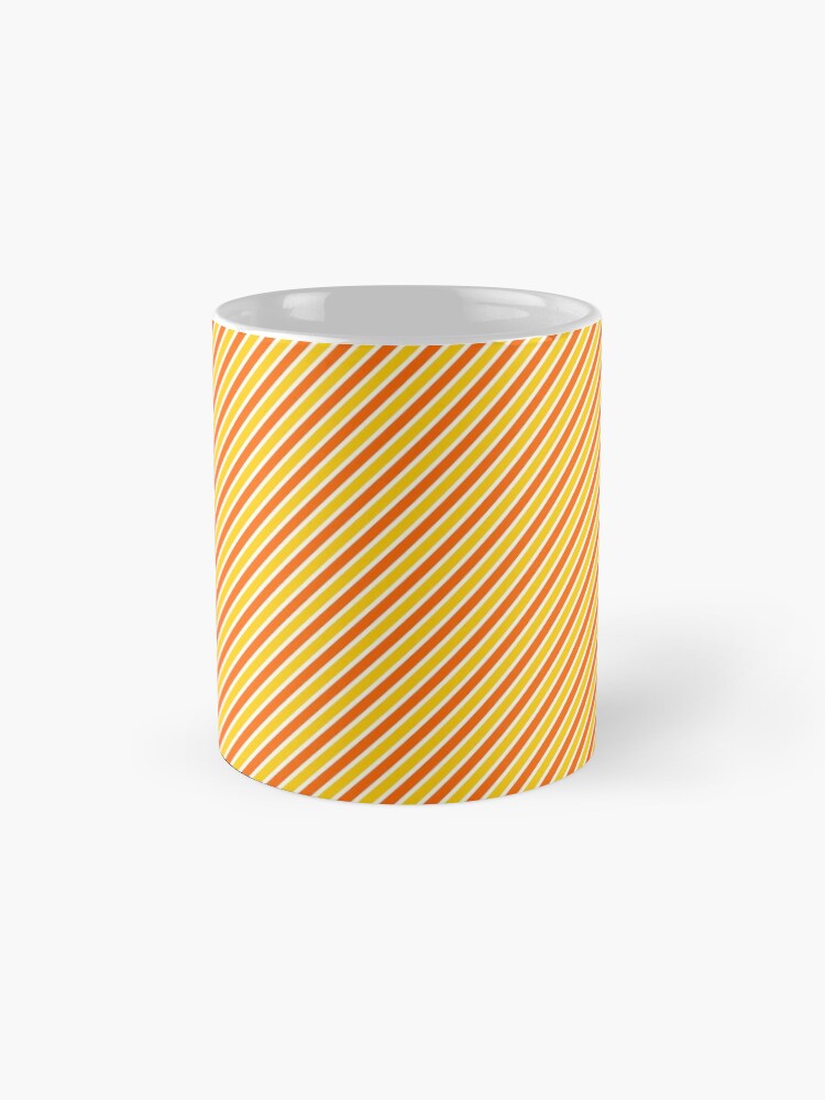Alternate view of Candy Corn Stripes - Thin Coffee Mug