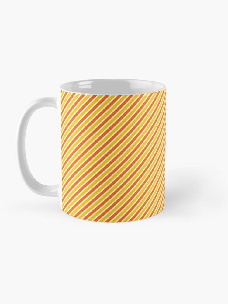 Alternate view of Candy Corn Stripes - Thin Coffee Mug