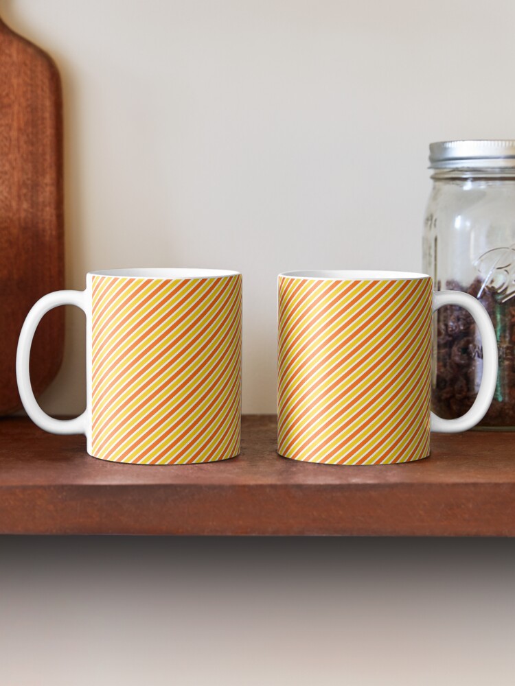 Alternate view of Candy Corn Stripes - Thin Coffee Mug