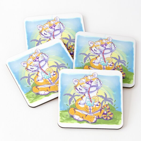 Item preview, Summertime Tiger designed and sold by Birgit Schiffer.