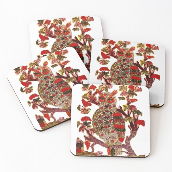 Item preview, OWL Russian Folk Woodcut designed and sold by BulganLumini.