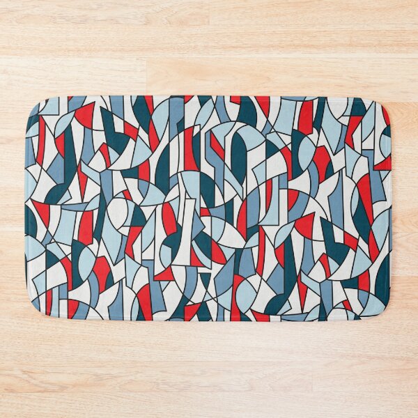 Item preview, Modern Crowd in Red designed and sold by runcatrun.