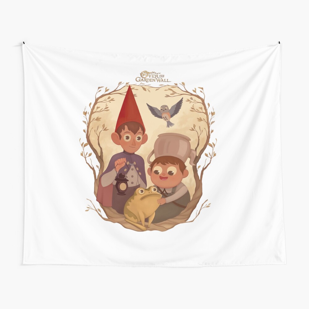 Over the garden wall Wall Tapestry