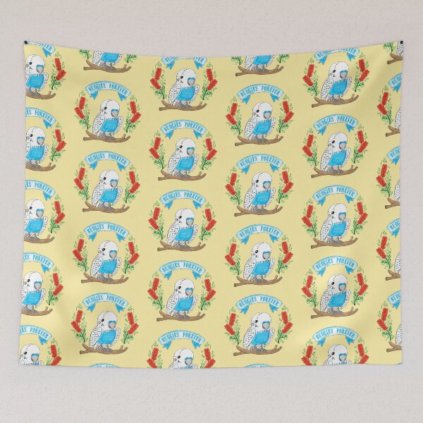 Item preview, Budgies forever! designed and sold by jazzydevil.