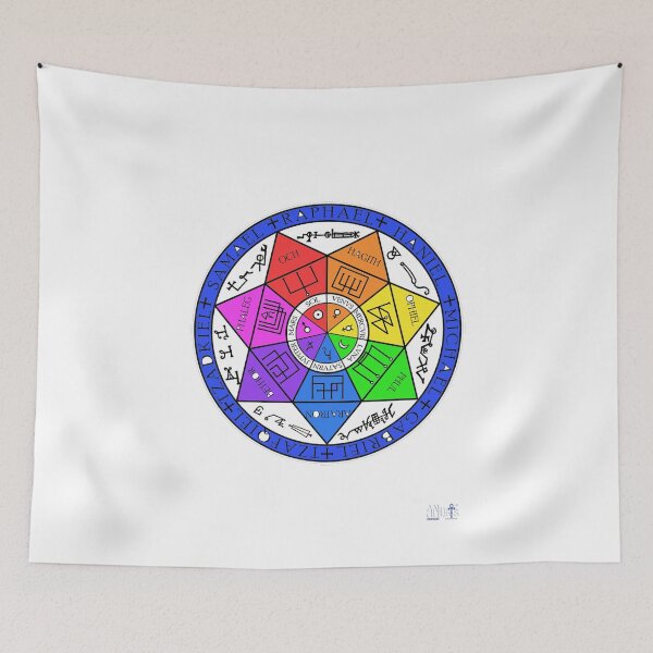 Item preview, 7 Luminaries (colour) designed and sold by AnubisApparel.