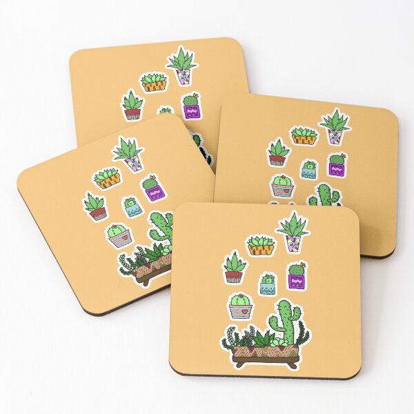 Item preview, Cute Mini Succulent Sticker - 1 // PeppersArt designed and sold by PeppersArt.