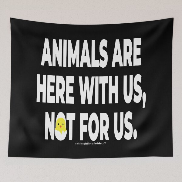 Item preview, Vegan Activist Graphics #takingblindfoldsoff 70 designed and sold by blindfoldsoff.