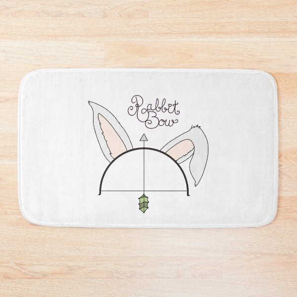 Item preview, Rabbit Bow - text designed and sold by KillianIsMyHome.