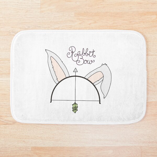 Item preview, Rabbit Bow - text designed and sold by KillianIsMyHome.