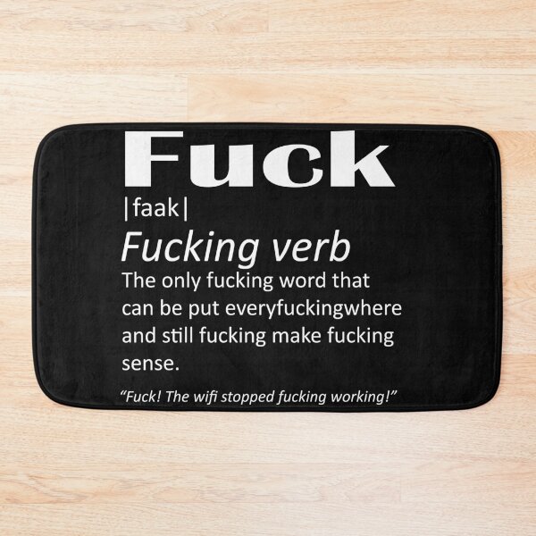 Item preview, Fuck verb definition designed and sold by JorrieFKL.