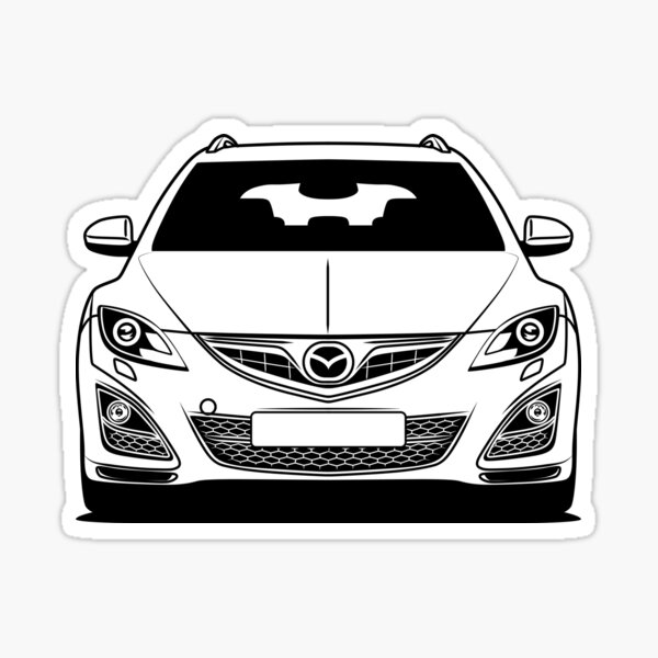 Mazda 6 Stickers Redbubble