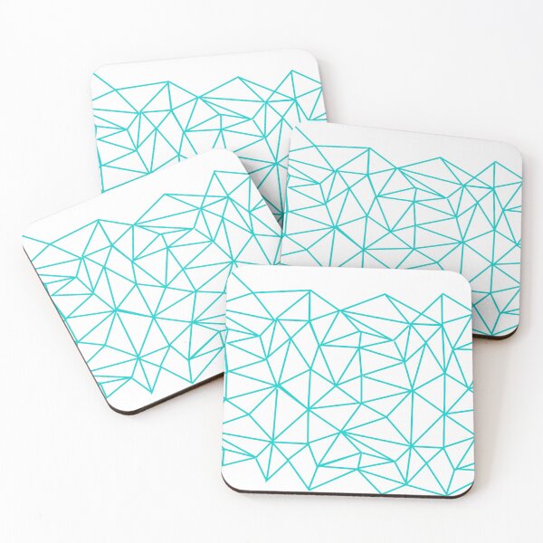 Item preview, TEAL - TRIANGLE  designed and sold by The Aloof.