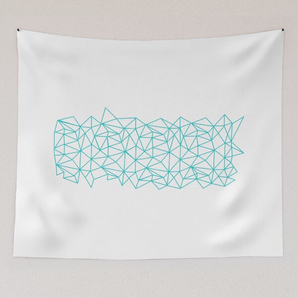 Item preview, TEAL - TRIANGLE  designed and sold by The Aloof.