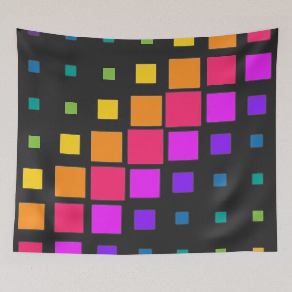 Item preview, Synthwave Squares designed and sold by christopper.