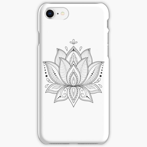 Lotus Mandala iPhone Snap Case