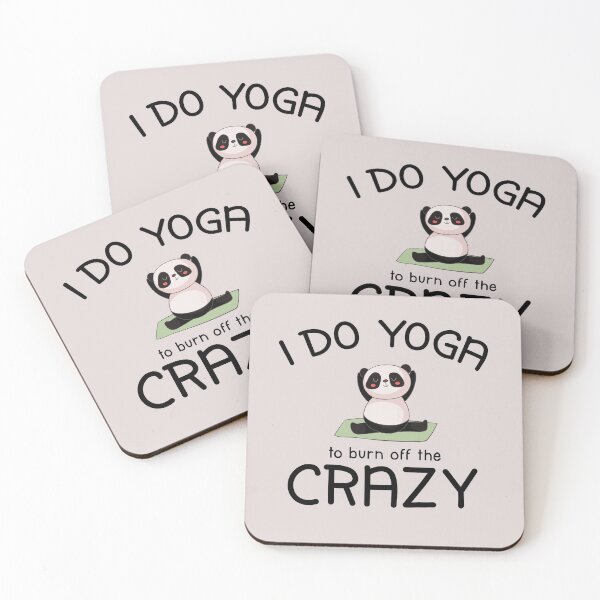 Item preview, I Do Yoga To Burn Off The Crazy  designed and sold by teegear.