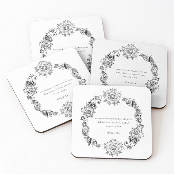 Item preview, Buddha Quote Circle designed and sold by Madeline Margaret.