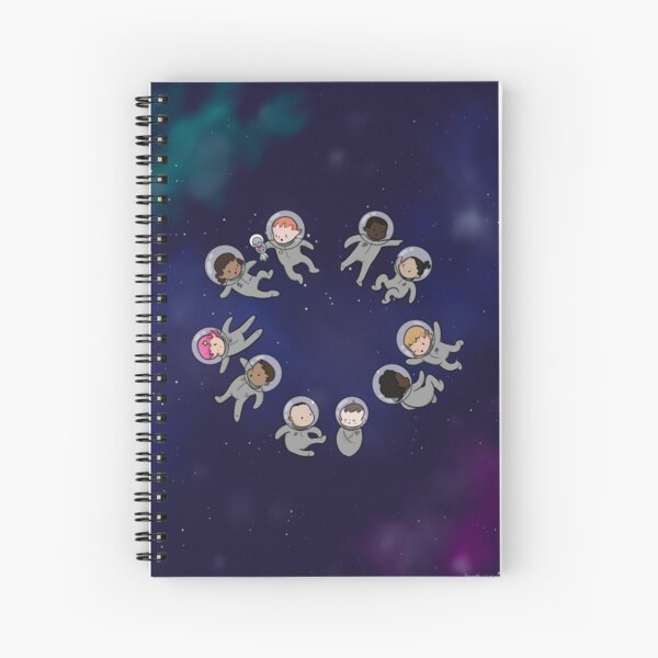 Space Baby - Notebook Spiral Notebook