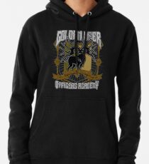 Golden Deer Crest Pullover Hoodie