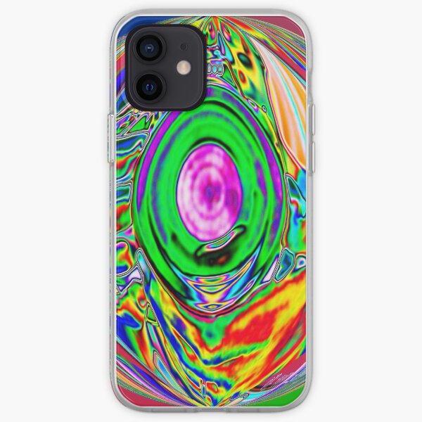 Wandbild - Metallbild in ausgefallenem Design iPhone Flexible Hülle