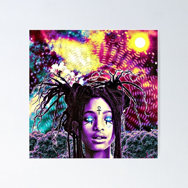 Aperçu de l'œuvre Willow Smith créée et vendue par Pseudo Art.