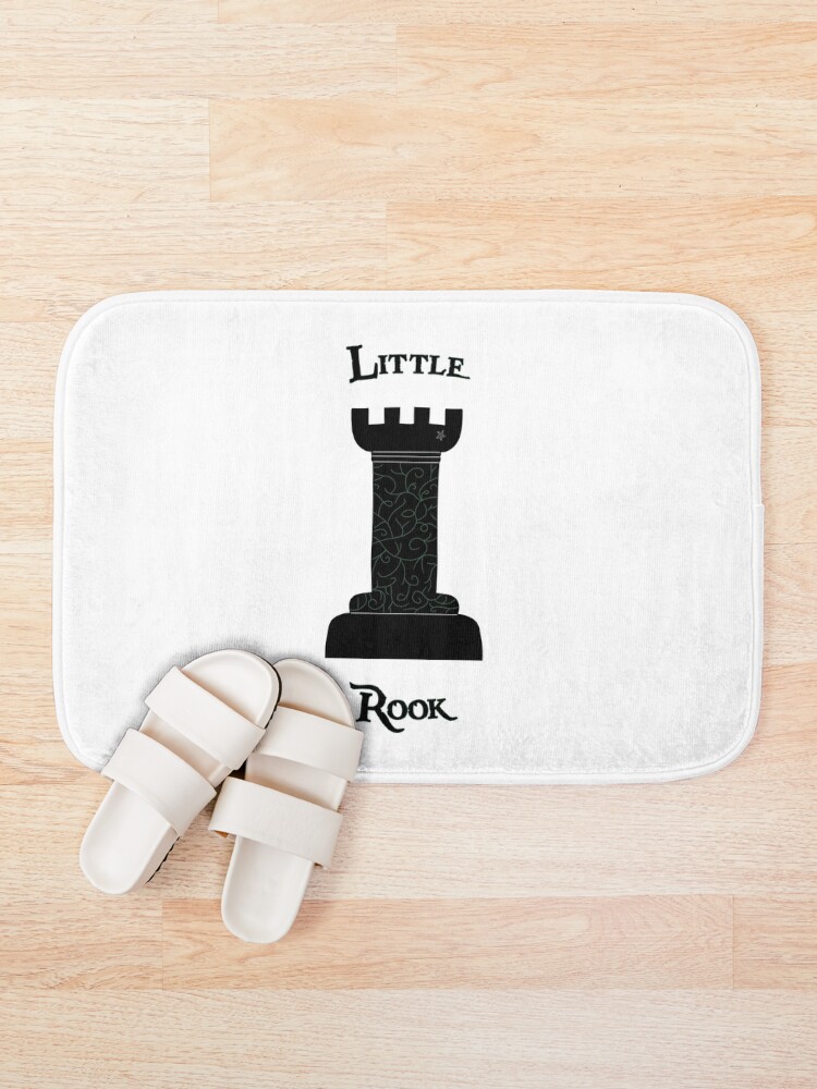 Thumbnail 1 of 6, Bath Mat, Knight Rook - Little Rook designed and sold by KillianIsMyHome.